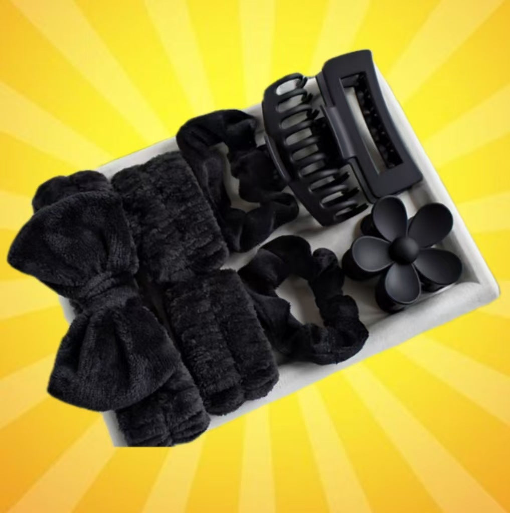 Soft Fabric Hair Accessories Set