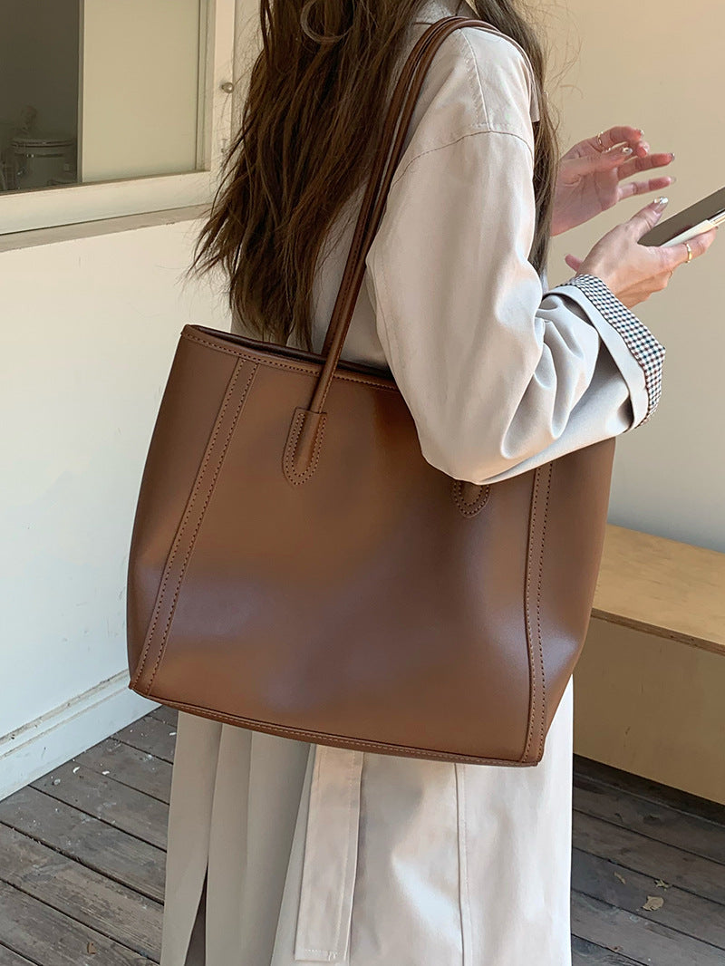 Retro Large Capacity Women Tote Bag