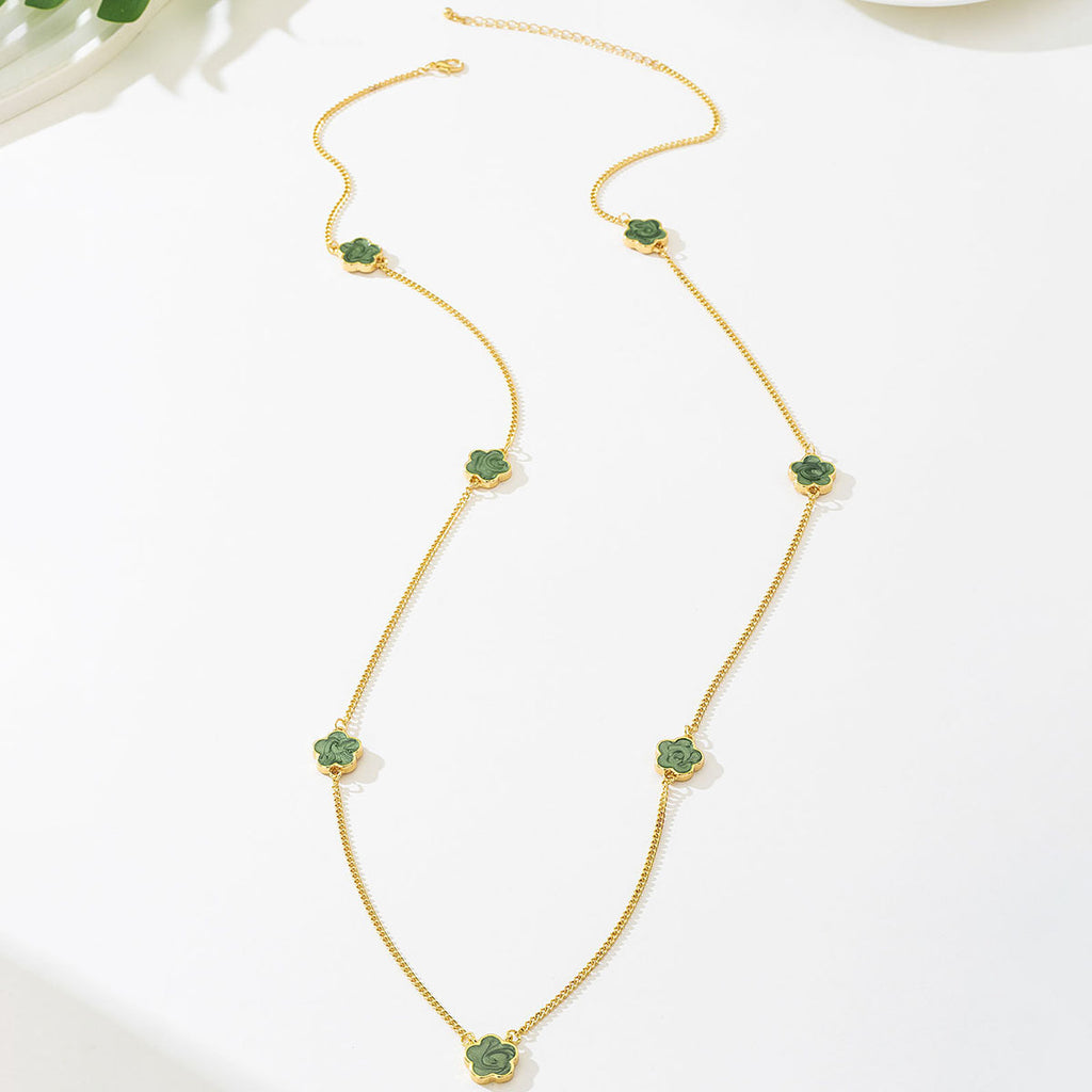 Women's Long Sweater Chain Necklace for Fall and Winter ? Fashionable, Elegant, Trendy Accessory