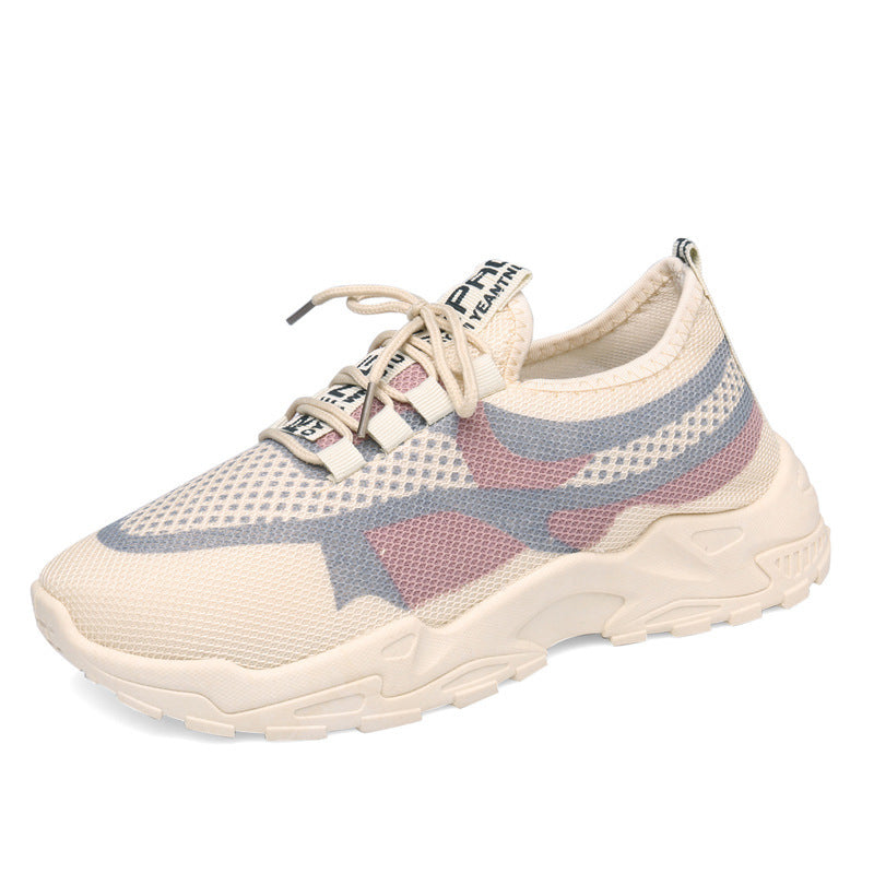 Women's Breathable Mesh Running Shoes Lightweight Casual Sneakers