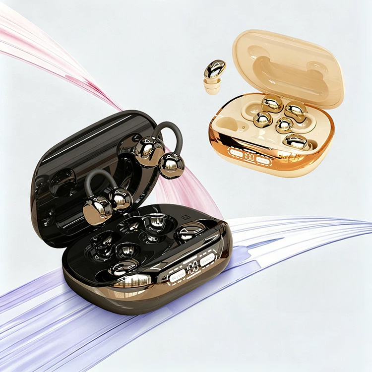 Clip-On Wireless Bluetooth Earphones