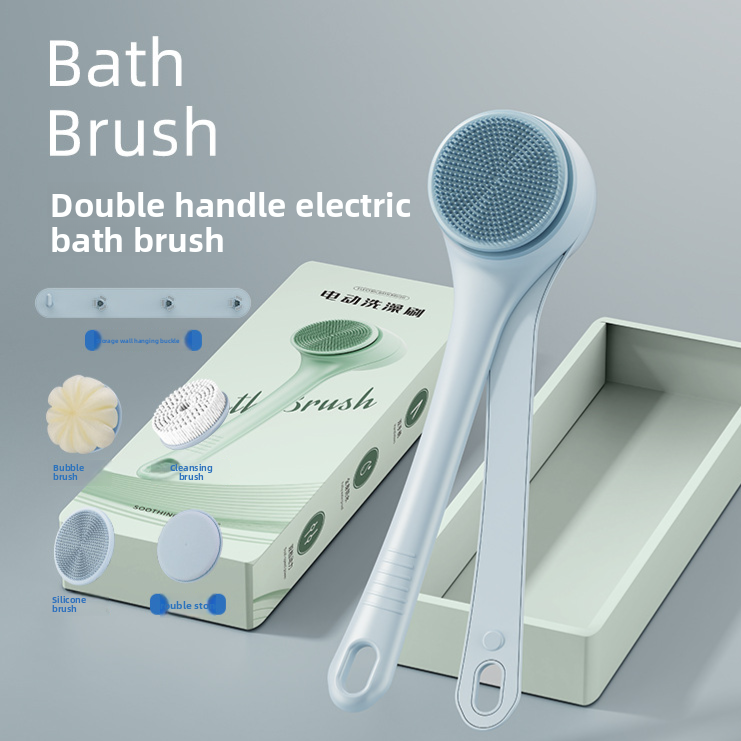 Electric Dual-Handle Bath Brush