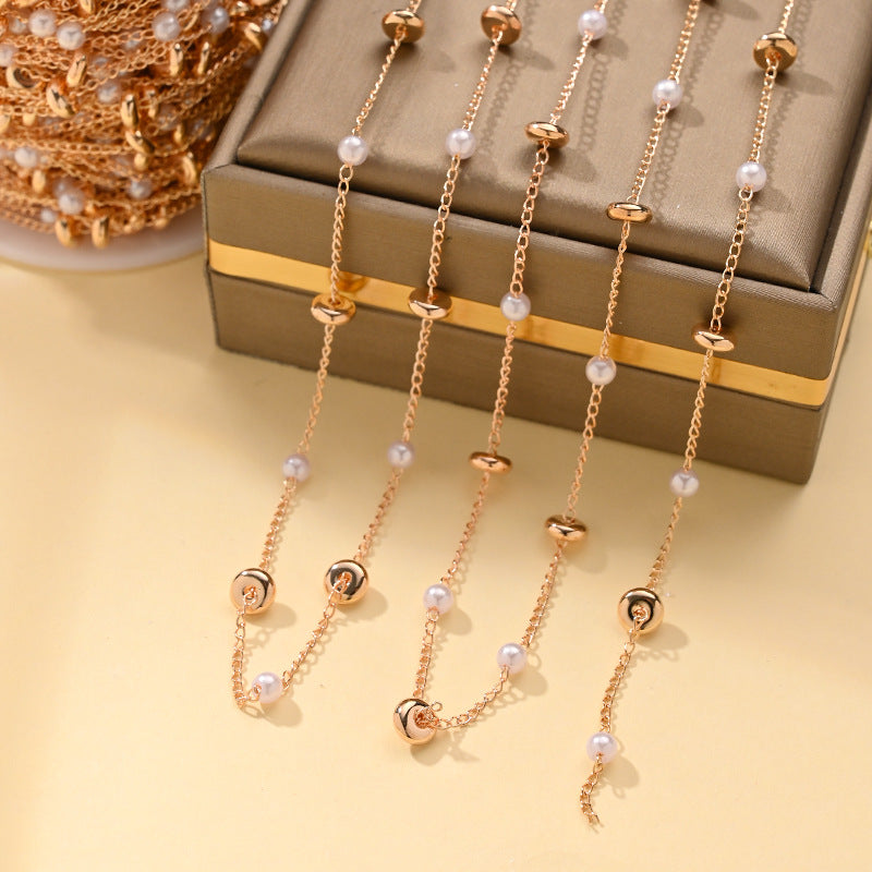 Fashion Imitation Pearl Chain Jewelry