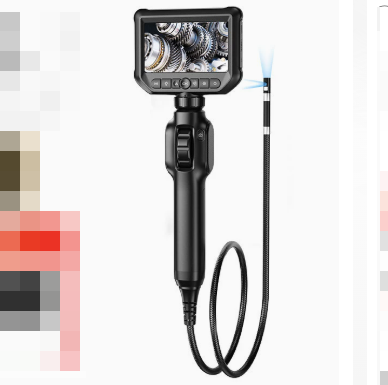 4.3 Inch Screen Dual-Lens Pipe Inspection Endoscope