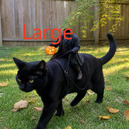 Cat decorative clothing