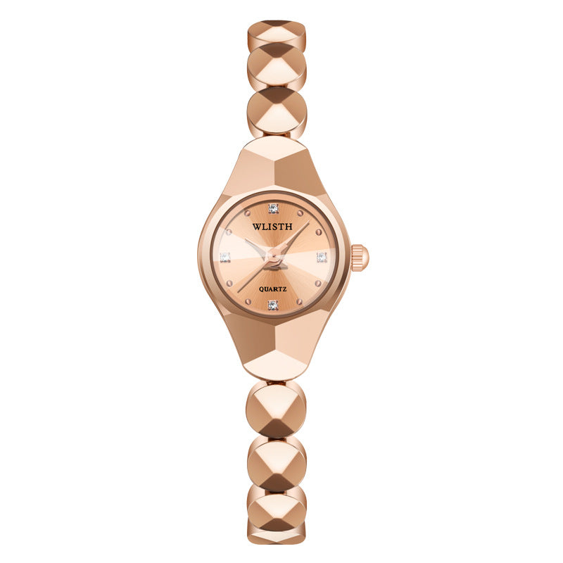 Minimalist Waterproof Quartz Watch for Women with Alloy Strap