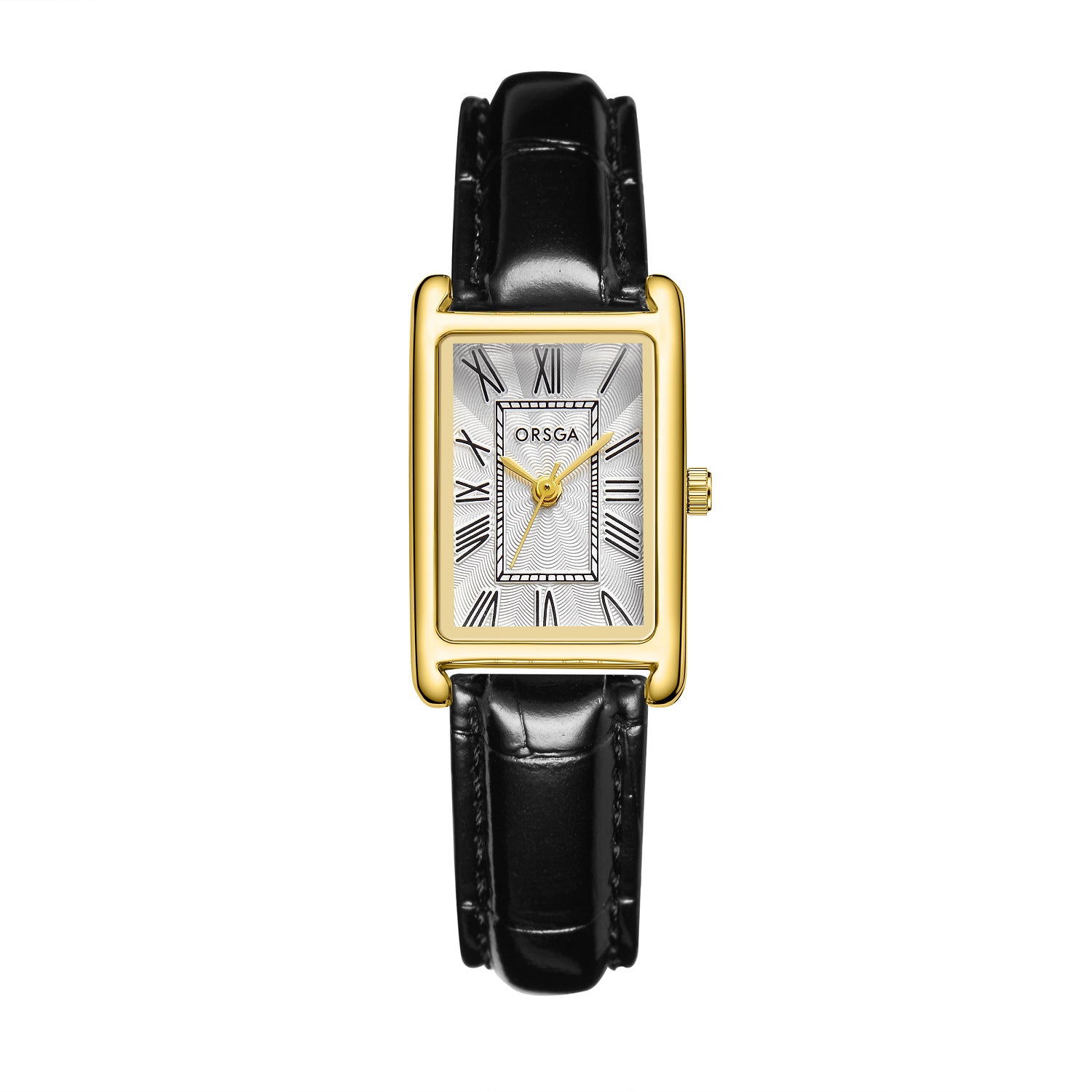 Women Square Stainless Steel Quartz Watch