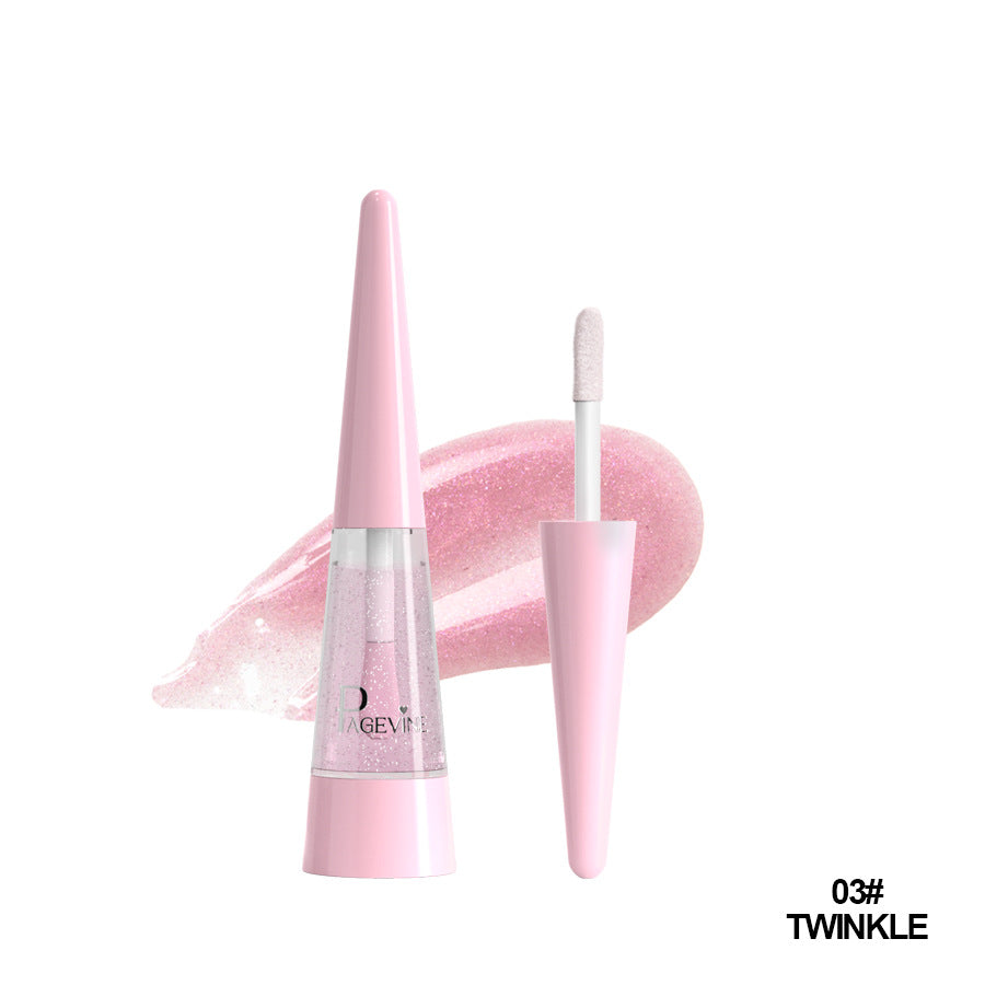Lip volumizer doodle lip exfoliating and moisturizing lip oil