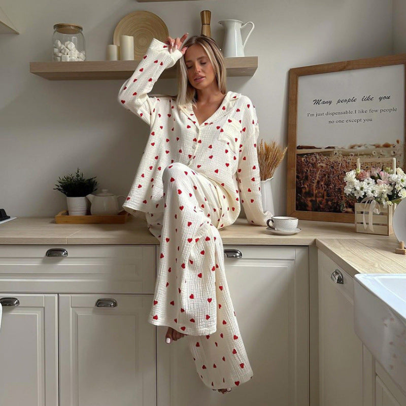 Womens Cotton Pajama Set