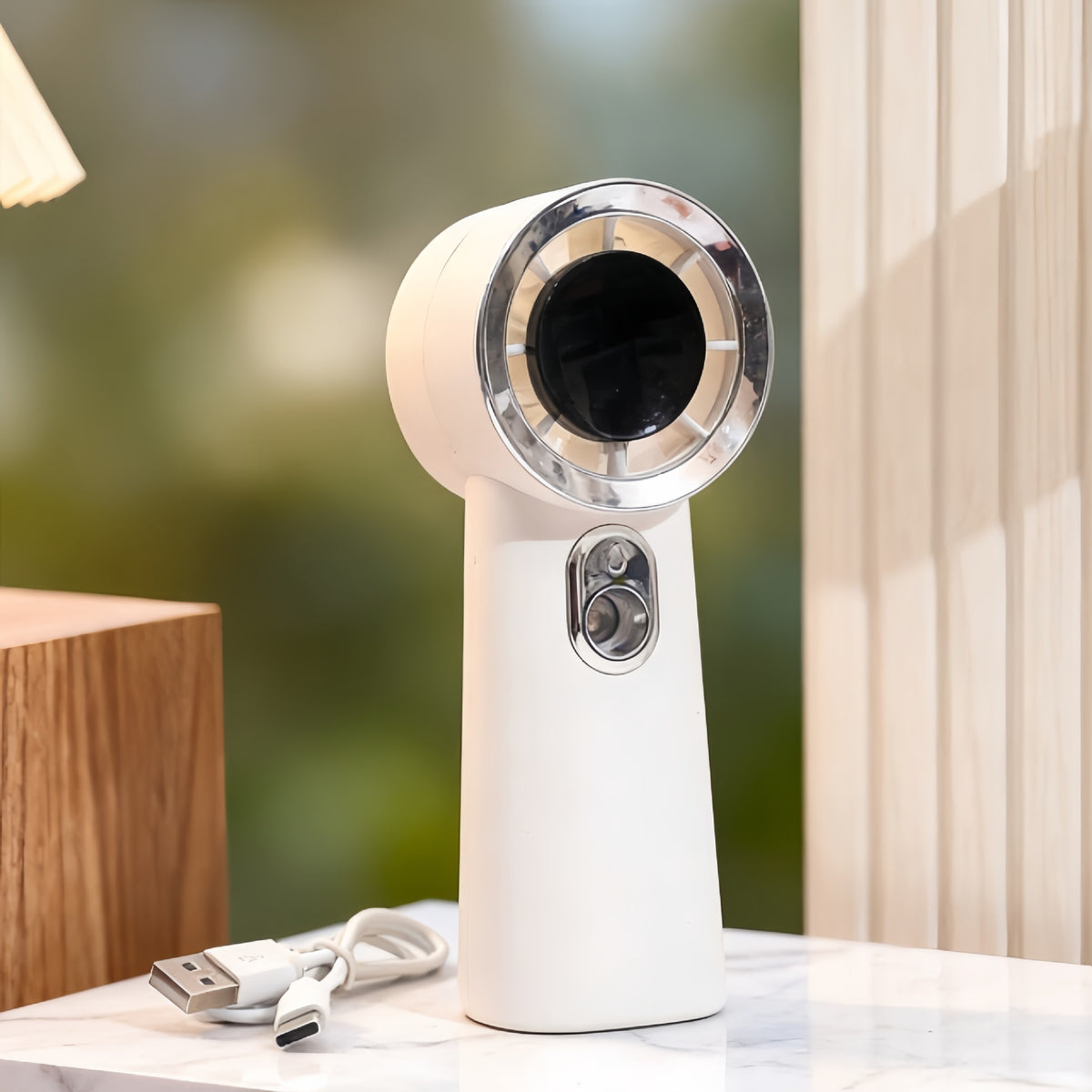 Charging small fan