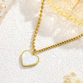 Heart Shape Shell Necklace