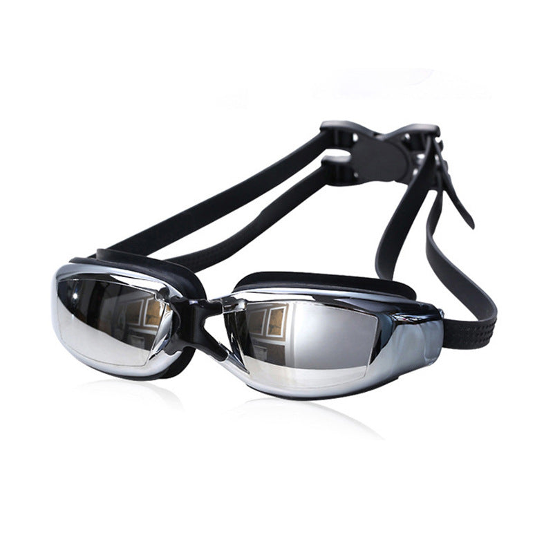 Swimming Goggles Large Frame HD Waterproof Anti-Fog