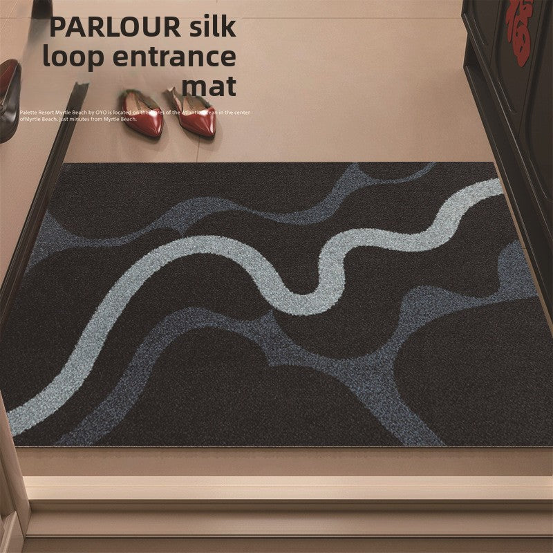 Silk Ring Floor Mat Foot Mat