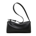 Fashionable Genuine Leather Cylindrical Shoulder Bag