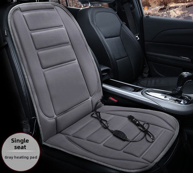 Winter car heating seat cushion