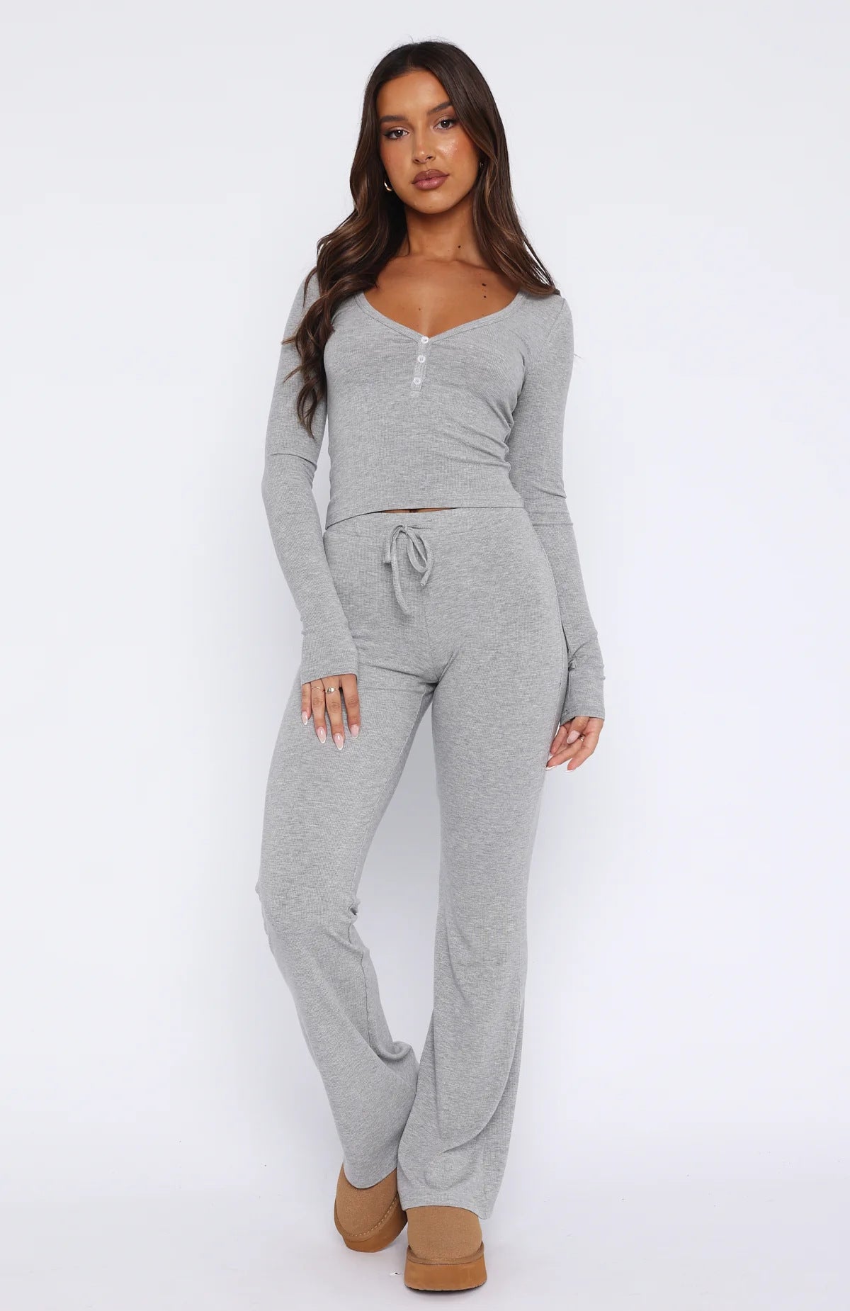 Two-piece jacket and trousers