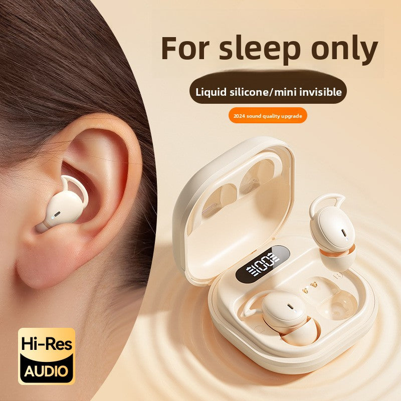 In-ear noise-cancelling wireless sleep Bluetooth headphones