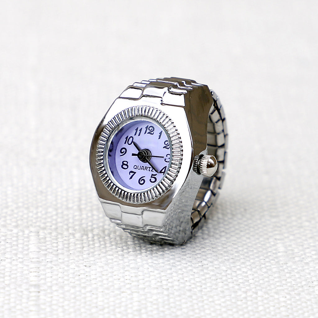 Fashion Ring Watch with Multiple Functions