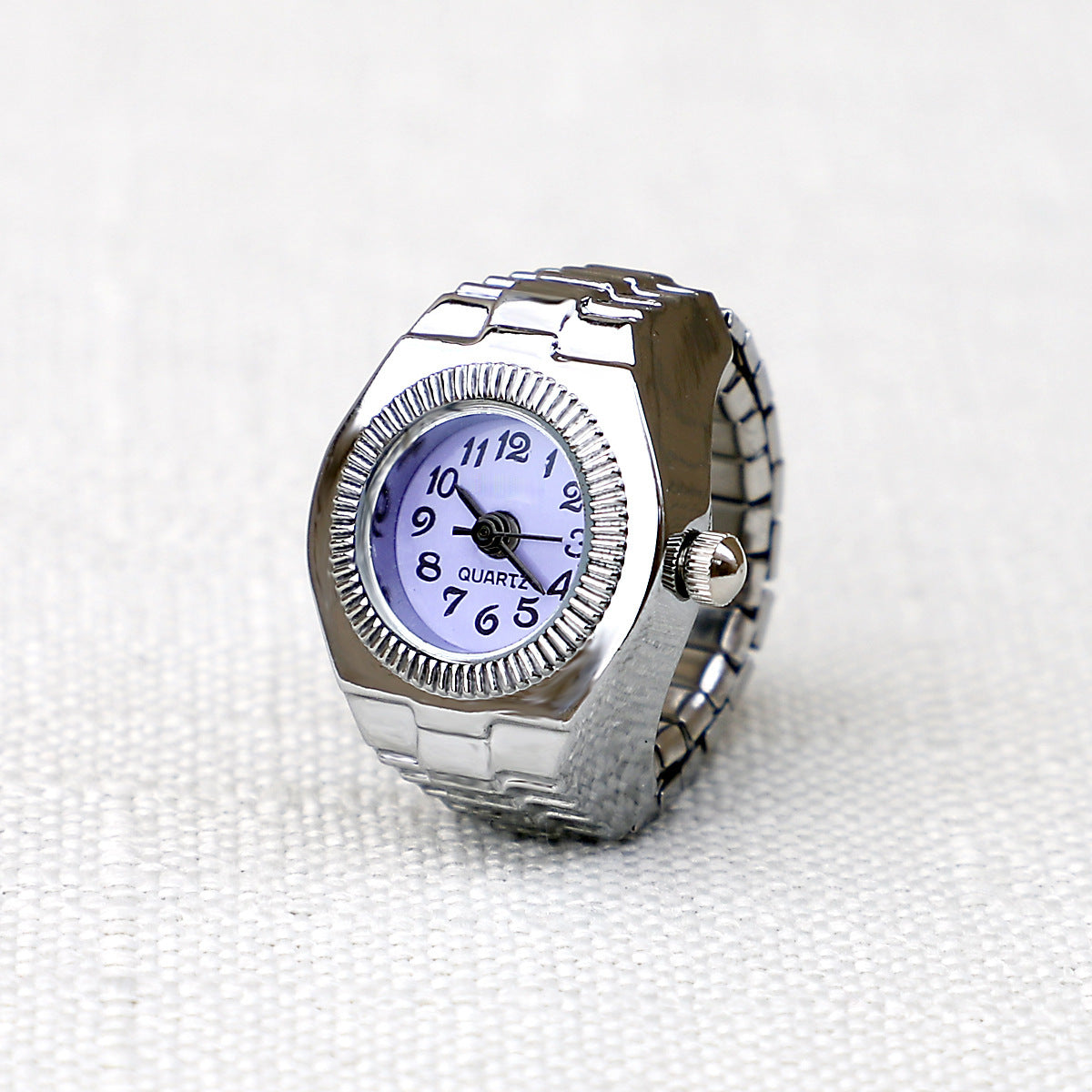 Fashion Ring Watch with Multiple Functions