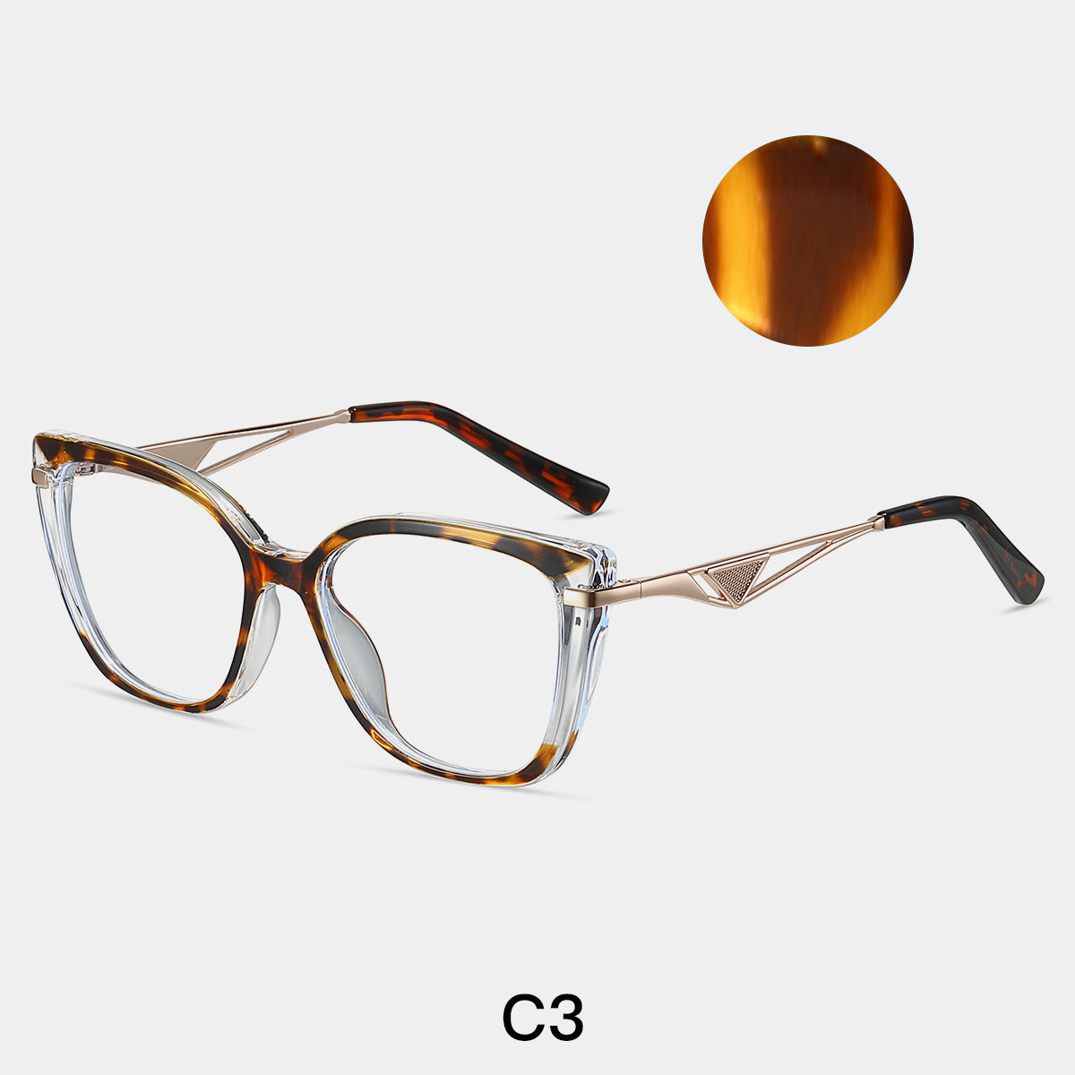 TR90 Square Anti Blue Light Glasses Frame