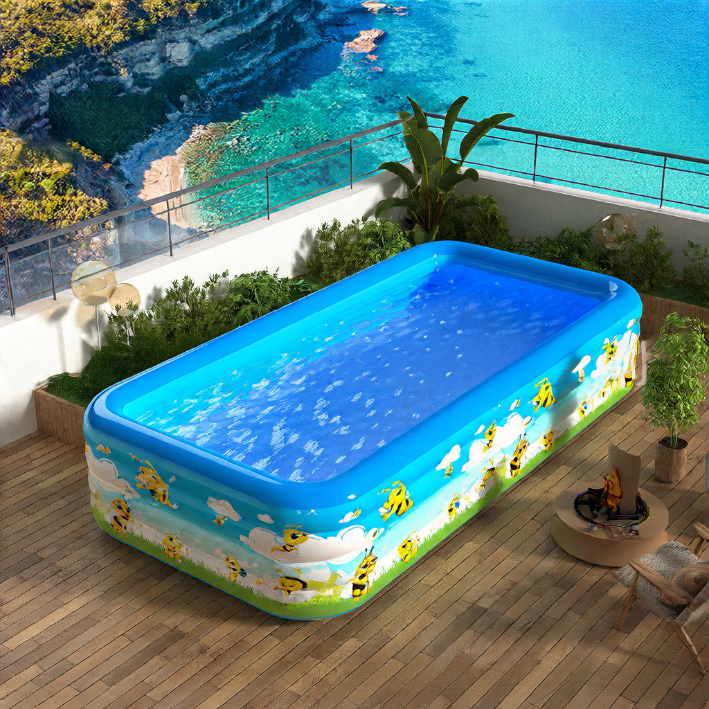 PVC inflatable swimming pool