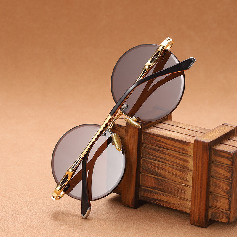 Retro Round Polarized Sunglasses