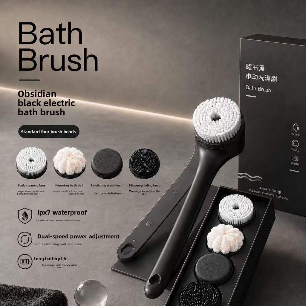 Electric Dual-Handle Bath Brush