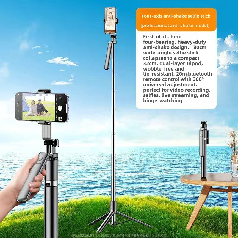 Telescopic Bluetooth Tripod with Remote