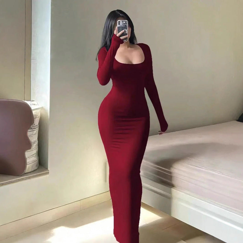 Womens Bodycon Fishtail Dress