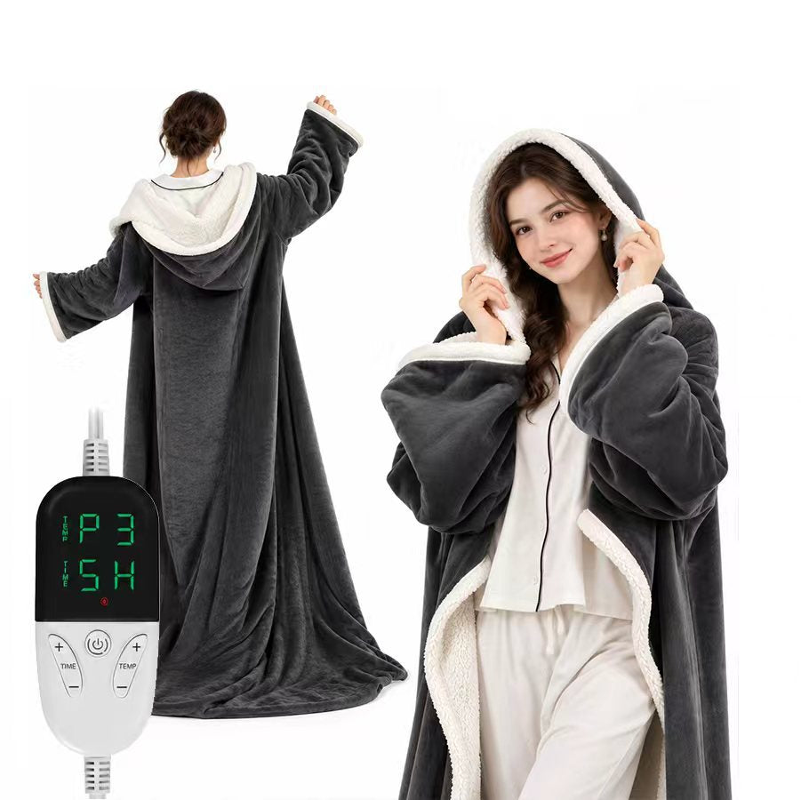 Wearable electric blanket