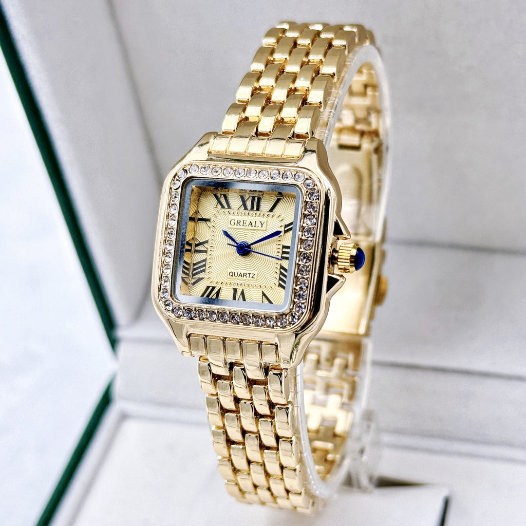 Women's Square Quartz Watch