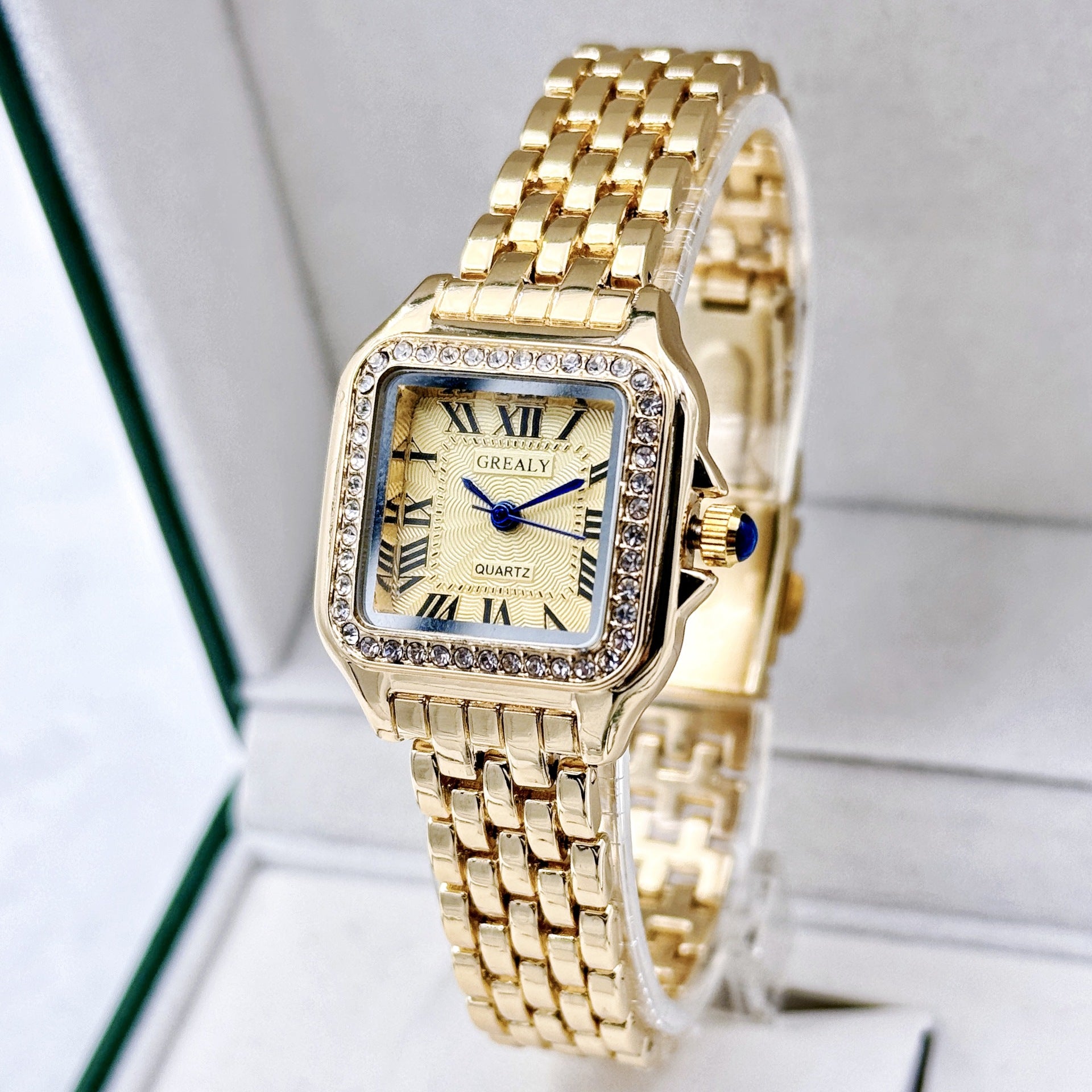 Women's Square Quartz Watch