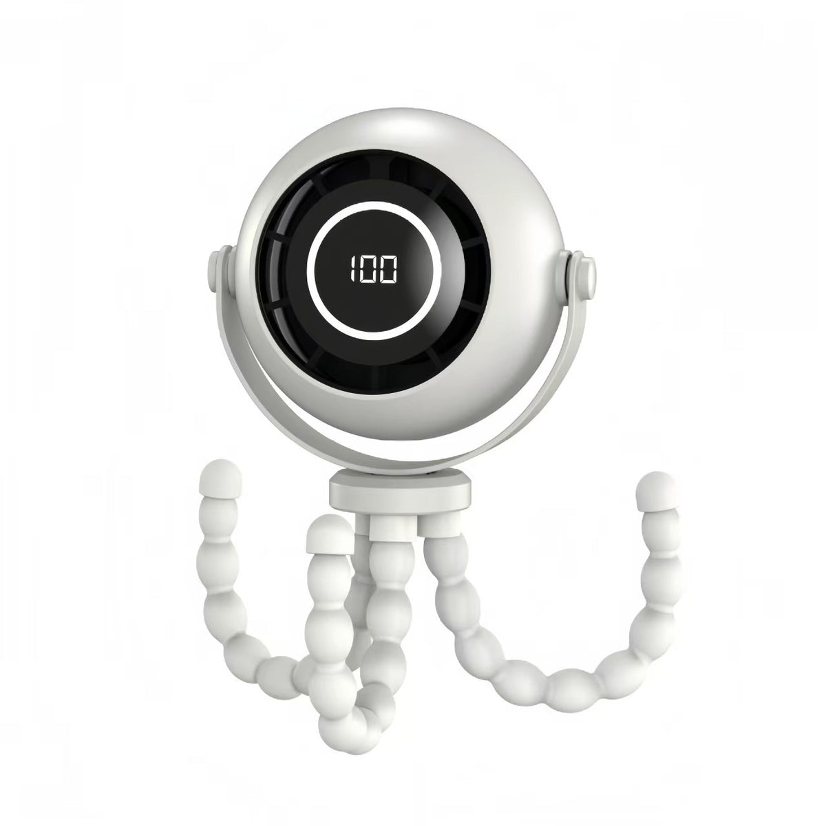 Bladeless Octopus Mini Fan with Night Light