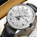 luminous waterproof calendar watch