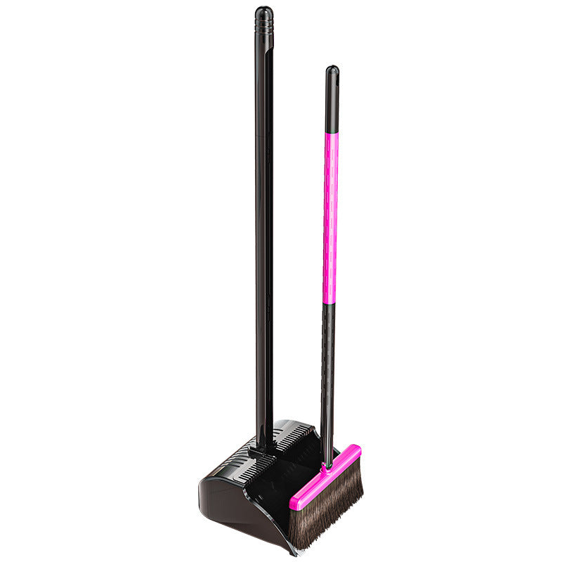 Household Broom and Dustpan Set