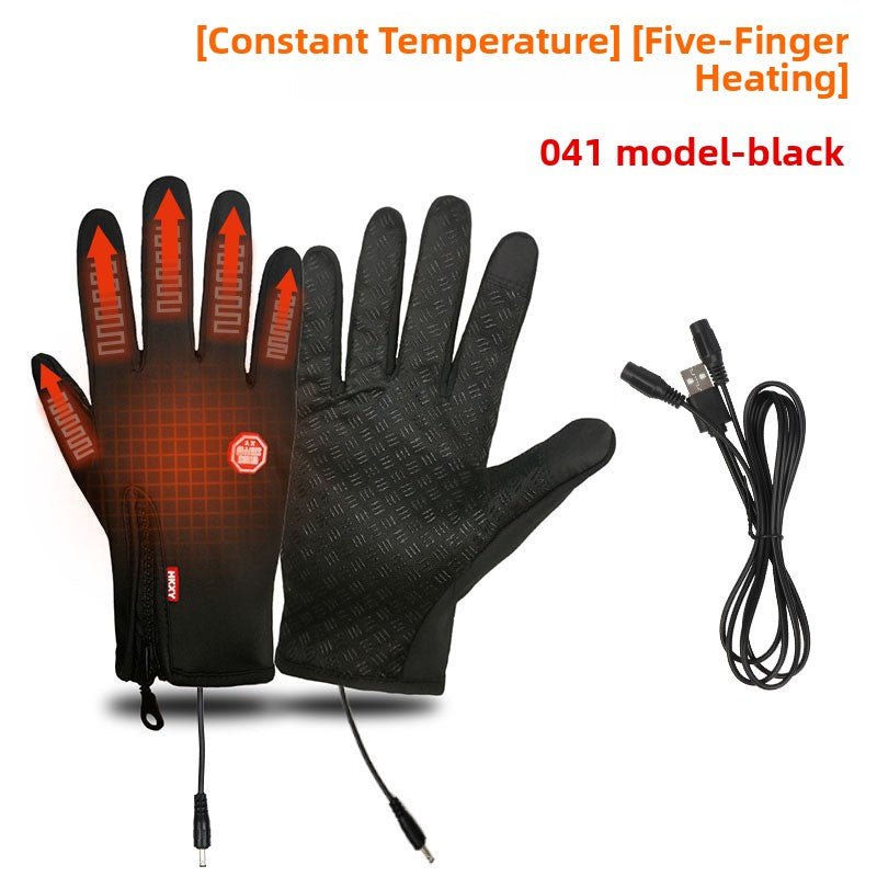 USB heated gloves