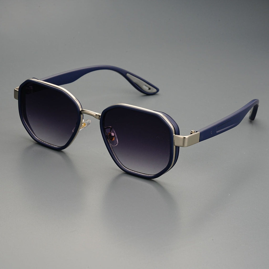 Retro Aviator Sunglasses TR90 Metal Frame
