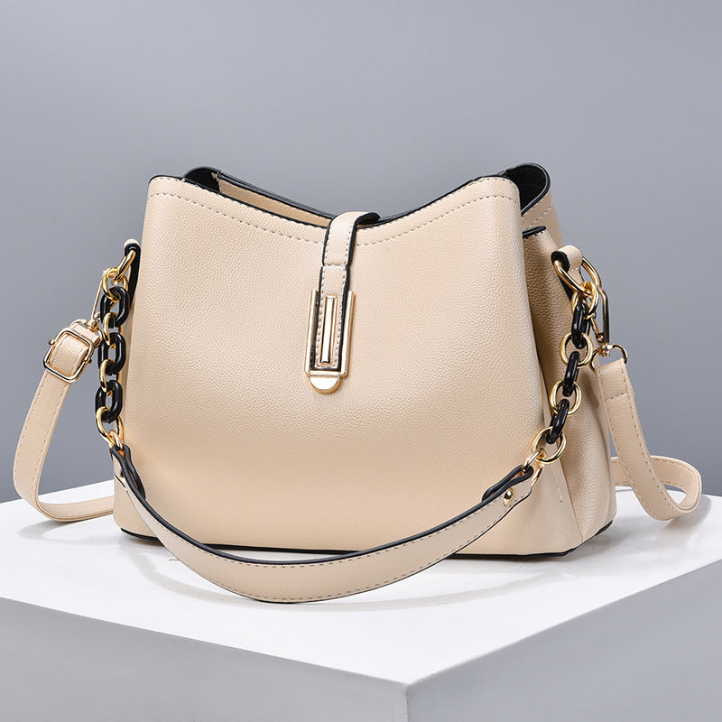 Womens Shoulder Crossbody Bucket Bag