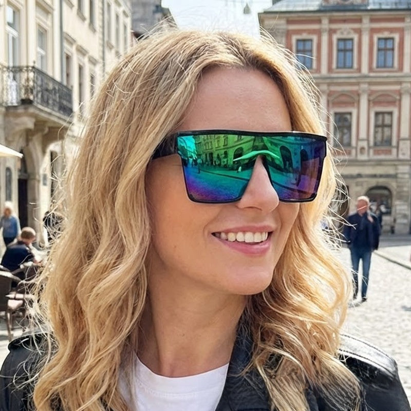 Fashion Square Frame UV400 Protection Sunglasses
