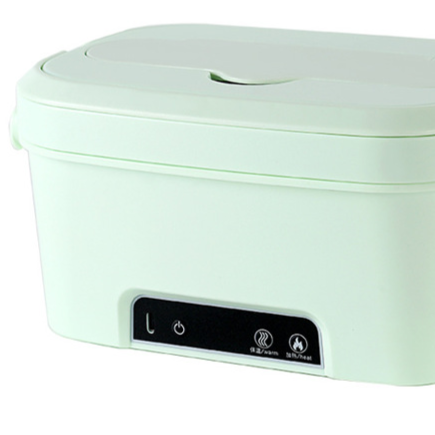 Rechargeable insulated lunch box for outdoor use