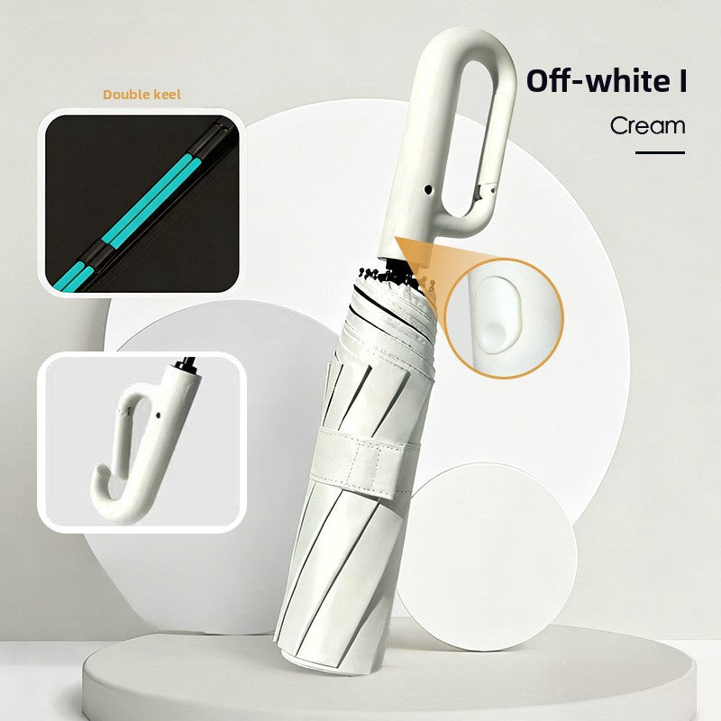 Fully Automatic Umbrella with Ring Handle