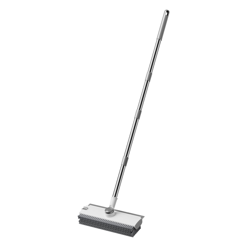 Long Handle Five-in-One Floor Cleaning Brush with Hard Bristles