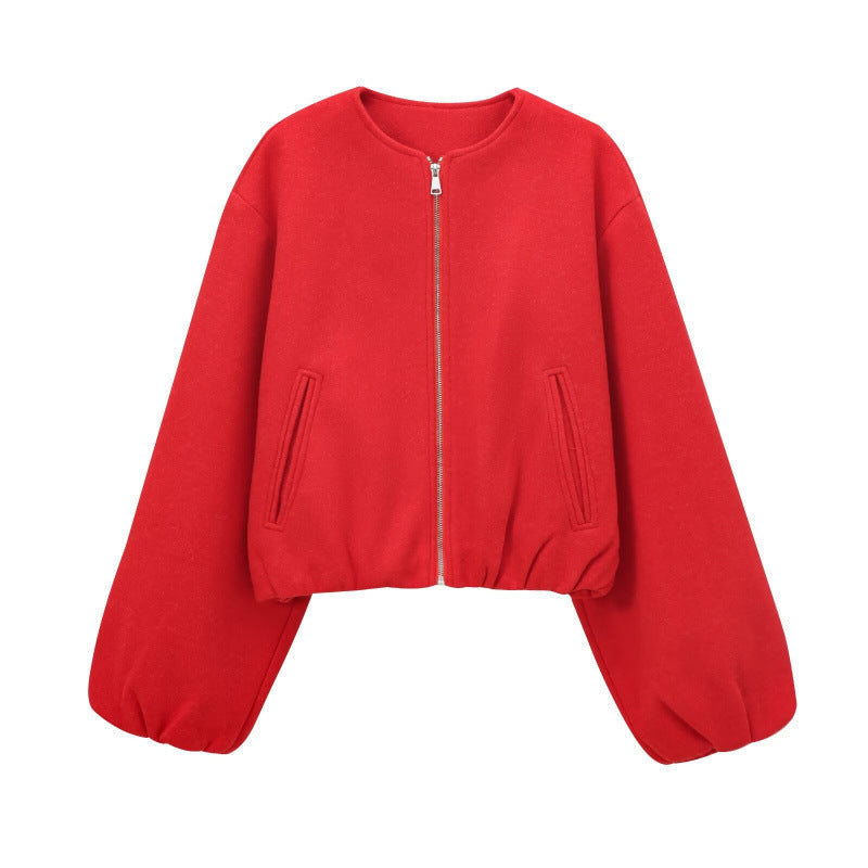 Round Neck Jacket