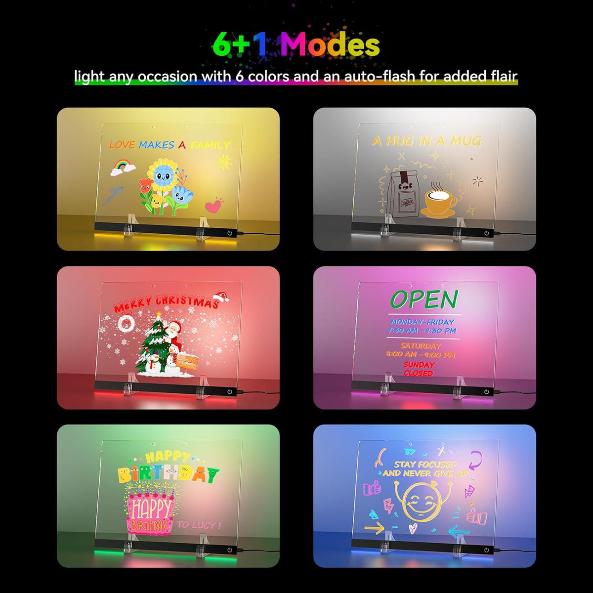 LED Illuminated Message Board