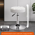 Adjustable Height Swivel Bar Stool with Backrest