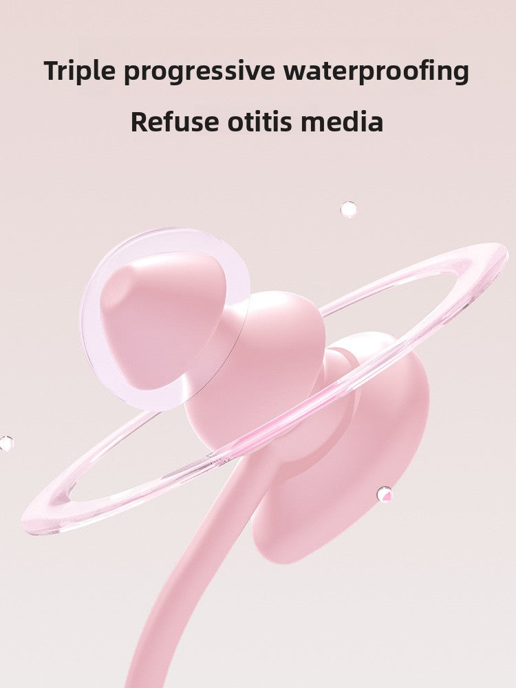 Swimming Earplugs with Nose Clip Set
