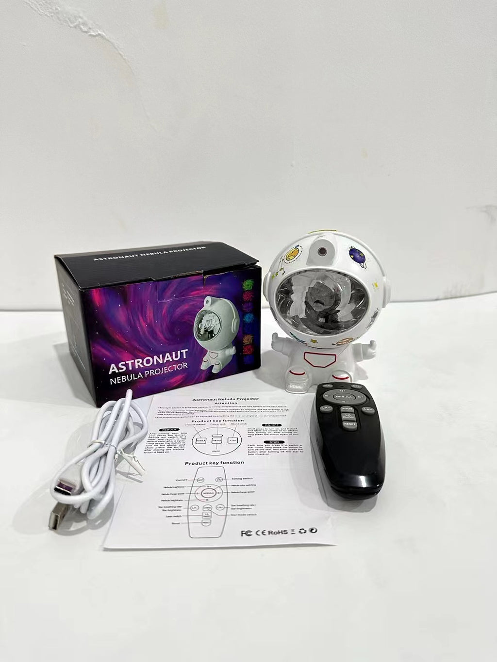 Bluetooth Star Projection Night Light