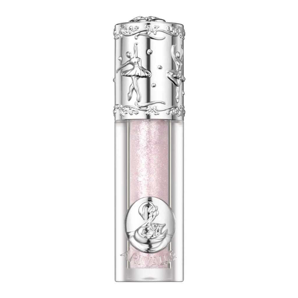 Shimmering single-color liquid highlight eyeshadow