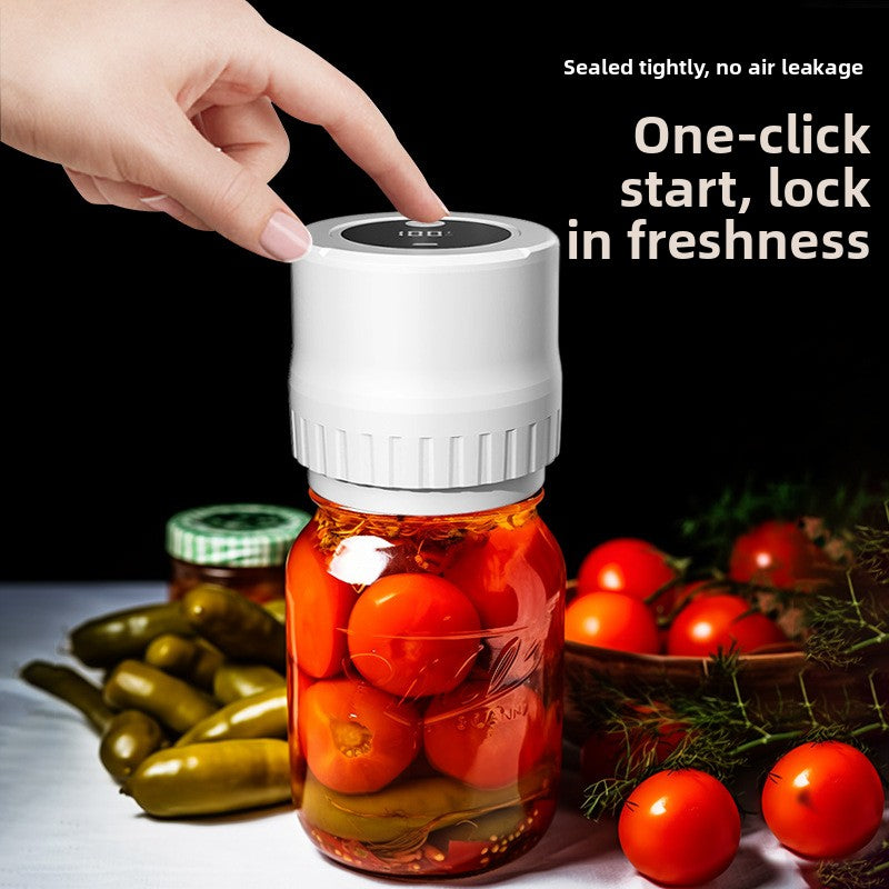 Fully automatic small household food preservation machine