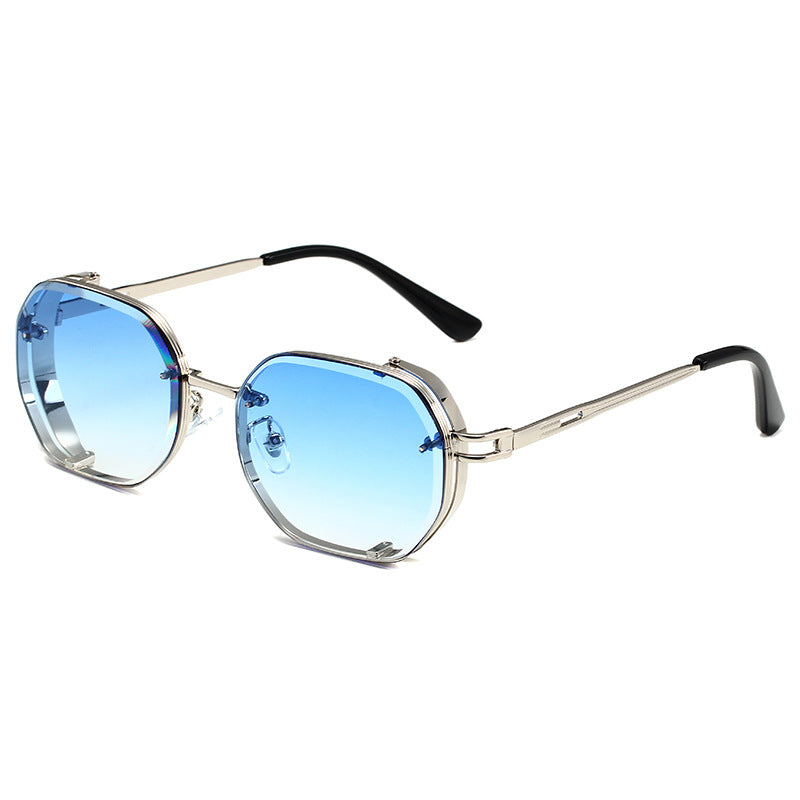 Metal Frame Square Sunglasses